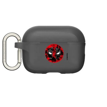AirPods Pro 2 AirPods Case 黑 - 迪士尼-漫威 Marvel - 死侍-漫畫標誌