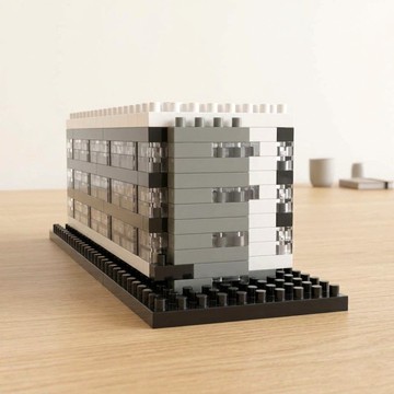 國立包浩斯學校 (Walter Gropius) 微積木模型居家擺設