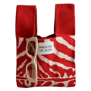 【Maison De Auri】Mini 小提包 厚針織 Tigger Red 跳跳虎