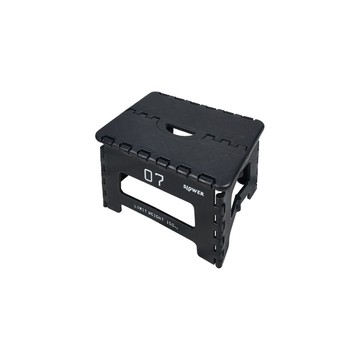 SLOWER FOLDING MINI STOOL Tabac 軍風戶外折疊矮凳 / 黑色