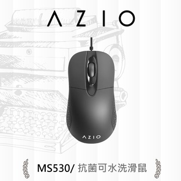 AZIO抗菌可水洗滑鼠