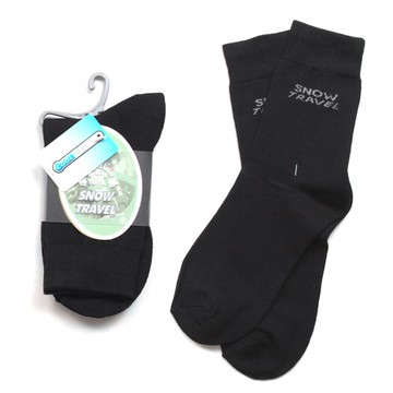 SNOWTRAVEL COOLMAX排汗快乾襪 六雙(黑色)