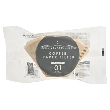 HARIO 好璃奧 原色台型濾紙101  1組  100張
