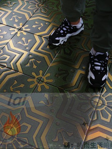 免運 可開發票 瓷磚 馬賽克磚 藝術磚 復古金屬釉花磚別墅高級會所地磚酒店餐廳奢華瓷磚民宿衛生間墻磚