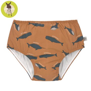 德國LASSIG-嬰幼兒抗UV游泳尿布褲-小藍鯨