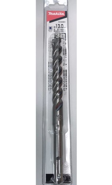MAKITA A-54461 四溝三刃 13*165mm 水泥鑽尾 德國製 3D-PLUS 免出力 水泥鑽頭