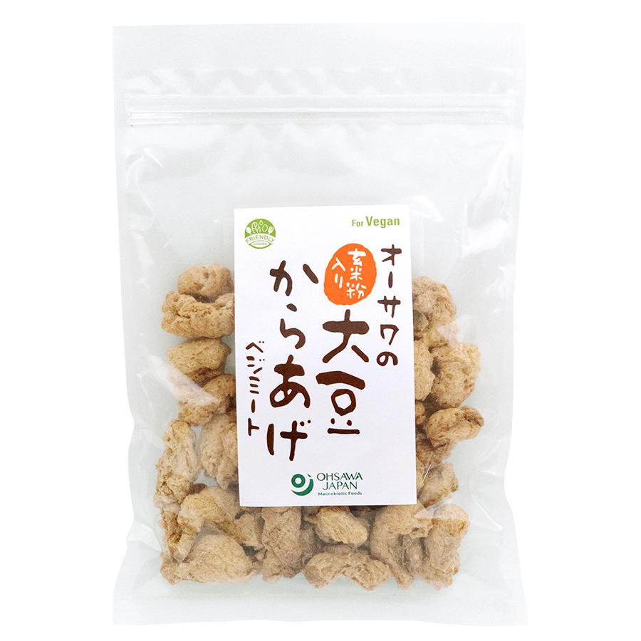 オーサワの玄米粉入り大豆からあげ(ベジミート)　150g