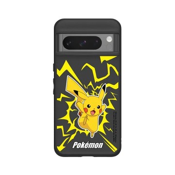 Pixel 8 Pro SolidSuit 黑 - 寶可夢 Pokemon - 戰鬥系列-皮卡丘