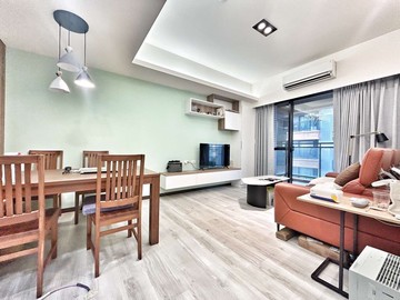 L.L 北屯松竹商圈富宇松禾苑精裝三房休旅車位｜台中市北屯區松和街