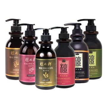 檀之鄉~精油舒壓洗髮凝露 / 機能淨味沐浴凝露(500g)  多款可選
