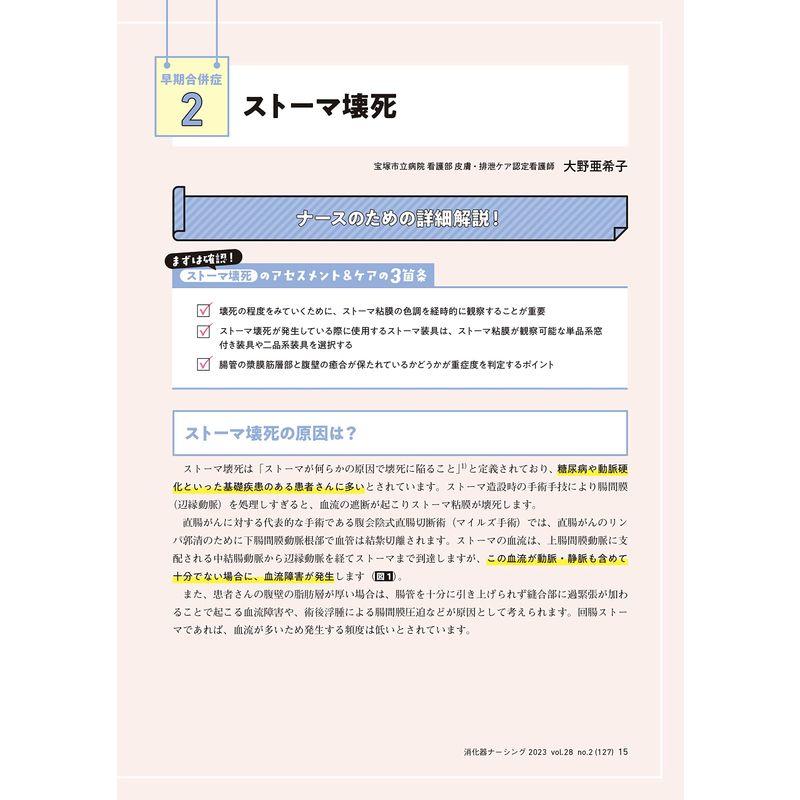 消化器ナーシング 2023年2月号 ストーマ合併症のアセスメント＆ケア講座（第28巻2号）