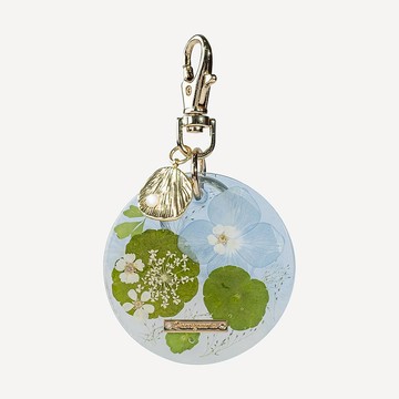 夏日臆想迷你荷池樹脂迷吊飾