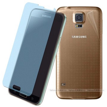 Yourvision Samsung S5 指無紋(霧)螢幕貼+抗污機身背膜+側邊條