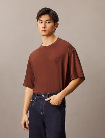 Calvin Klein Calvin Logo 圓領上衣