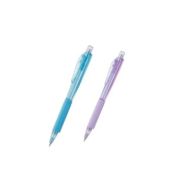 三角握把自動鉛筆-2入(顏色隨機出貨)