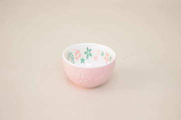 【100 Life Japan Can Do】鸚鵡花園-粉色碗(1入)