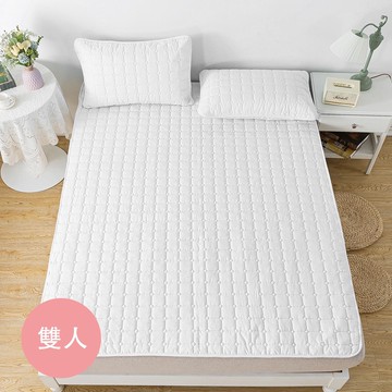 MIGRATORY 媚格德莉 - 100%高效防水透氣保潔墊-白色 (雙人 150x186cm)