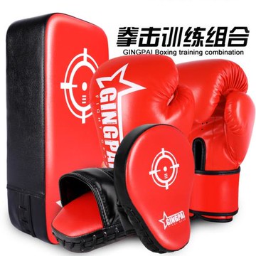 拳擊手套組合套裝成人兒童散打訓練手靶腳靶親子娛樂鍛煉新手入門