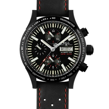 B3_ BALL 波爾錶】CM2192C-P2-BK Fireman暴風追逐者機械計時腕錶/黑面42mm｜樂天領券現折★全館特惠中★指定刷卡回饋10%