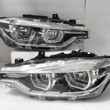 (質量保固）16-19款BMW 3系F30 F35 LED大燈原廠大燈總成原裝前大燈頭燈