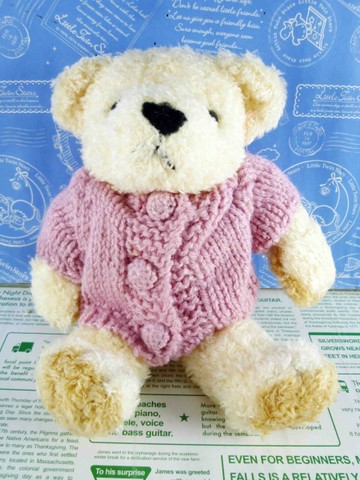 【震撼精品百貨】日本日式精品_熊_Bear~米熊-紫色