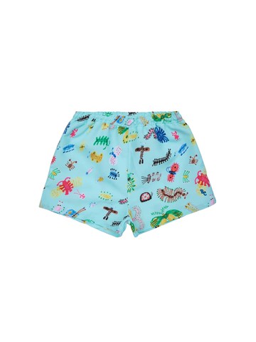 Bobo Choses Baby Funny Insects All Over Swim Shorts