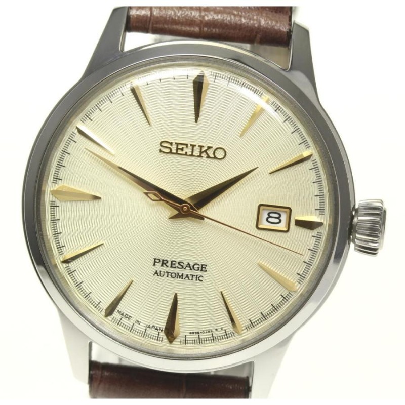 ☆良品【SEIKO】セイコー プレサージュ SARY109 4R35-01T0 自動巻き