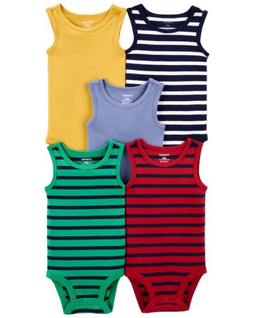 Baby 5-Pack Tank Bodysuits