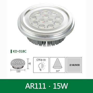 AR111．15W  B38-KD-018C