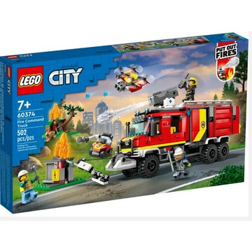 【小天使玩具團購】（現貨）LEGO 60374 消防指揮車