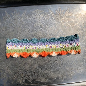 線構配色誌・手工編織髮帶