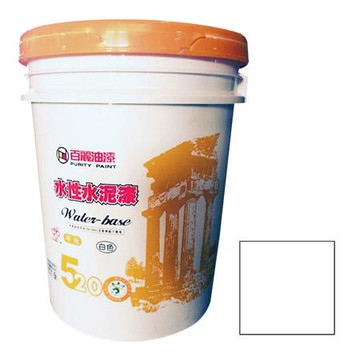 520水泥漆/五加侖/白/平光