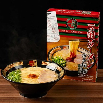 ICHIRAN 博多細麵(直條麵)129g_(5入/盒)x2組