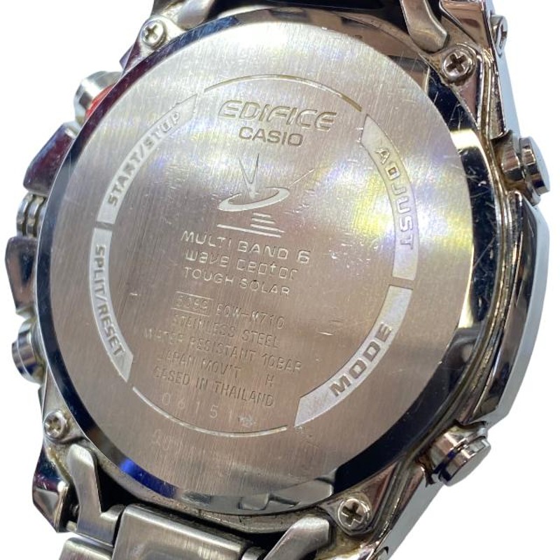 稼働品】 CASIO カシオ EDIFICE エディフィス 時計 腕時計 EQW-M710