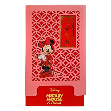 Disney 迪士尼 新春紅包袋-米奇開運窗花-1入/包  1入