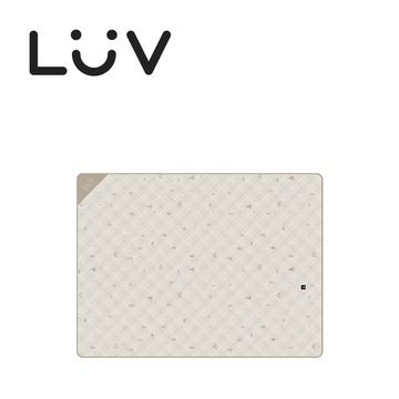 LUV - 質感生活 台灣 加⼤厚款防潑⽔野餐墊-晨霧森林-200cmx150cmx3mm