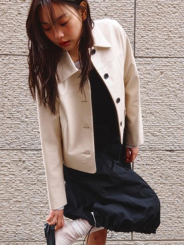 Button Up Faux Leather Jacket