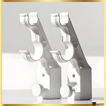 [韓國製造] 無鑽窗簾桿支架 2 件套 Ver.4