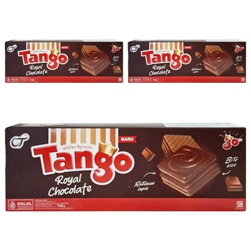 OT Tango 威化餅 皇家巧克力口味 內含3包  133g  3盒