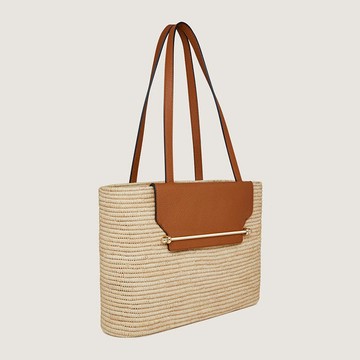 The Strathberry Basket (Medium) - Natural / Tan