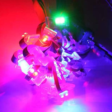 虧本清倉夜光風箏燈炫酷led風箏燈夜光燈可更換電池閃亮售完即止