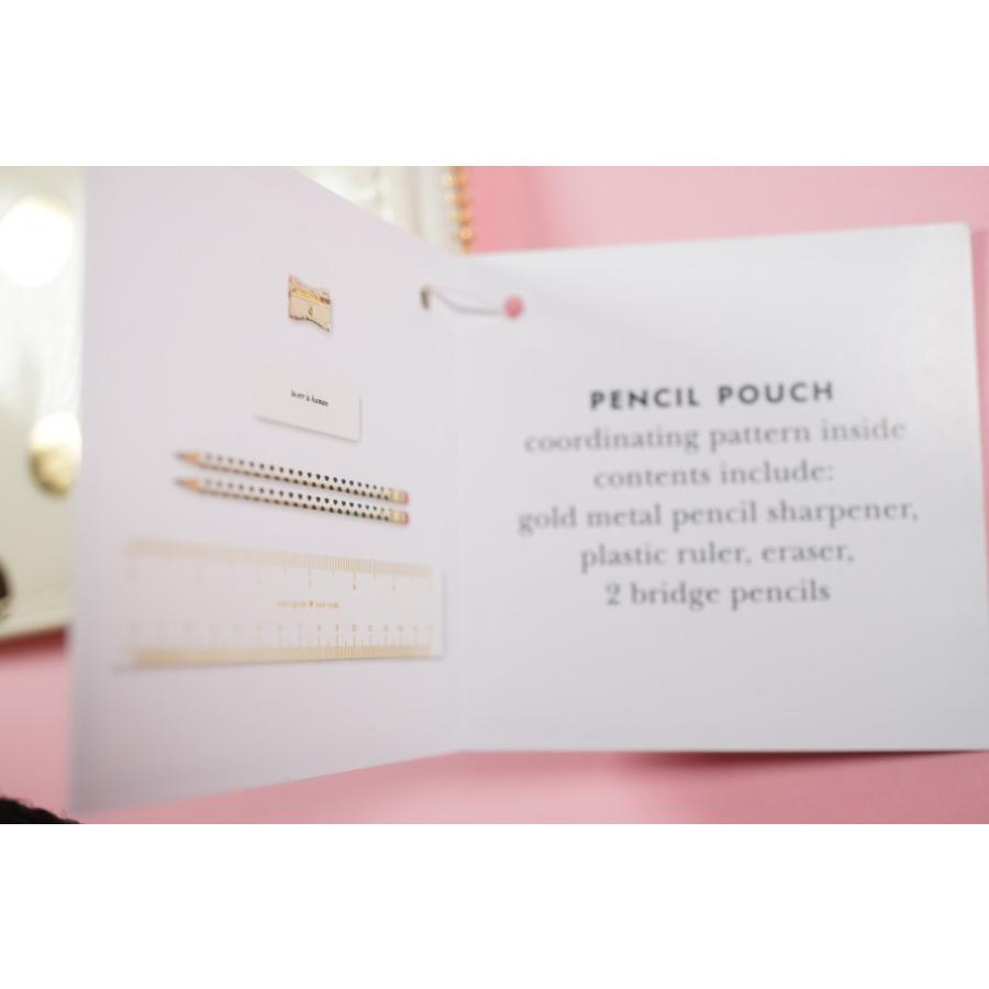 ケイトスペードkate spade new york pencil pouchペンシルポーチ Gold　Dots