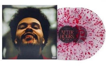 【紅色噴濺膠】The weeknd 威肯After Hours 黑膠唱片2LP