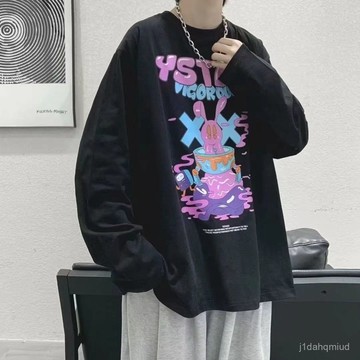 M-8XL 大呎碼上衣 長袖T恤 男女衕款 男生上衣 打底衫 內搭情侶裝休閒百搭上衣服 長袖衣服 薄長袖男 薄長袖
