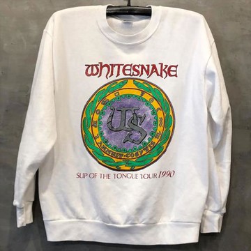 Whitesnake Band白蛇樂隊老牌搖滾Vintage復古美式潮流衛衣外套男
