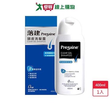 落建頭皮洗髮露-潔淨健髮400ml【愛買】