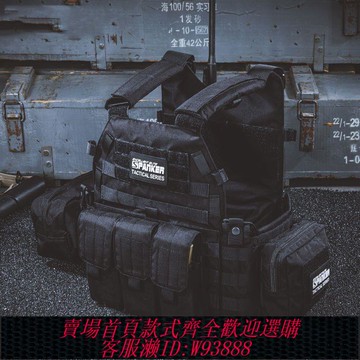 戰術背心 戰狼同款6094戰術背心輕量化多功能裝備戶外拓展演出服真人CS馬甲