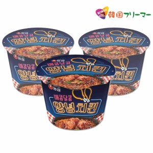 ■『農心』ヤンニョムチキンカップラーメン 122g■韓国食品 輸入食品  韓国食材 韓国料理 韓国お土産 韓国ラーメン 非常食 防災用