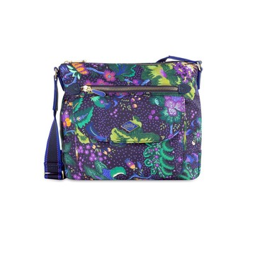 荷蘭Oilily  Mike肩背包 深藍色 / 斜背包 ／ 印花包