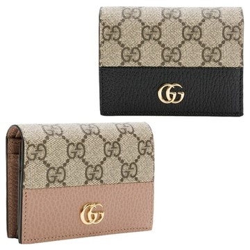 GUCCI Petite Marmont系列GG Supreme帆布拼接短夾（多款任選）
